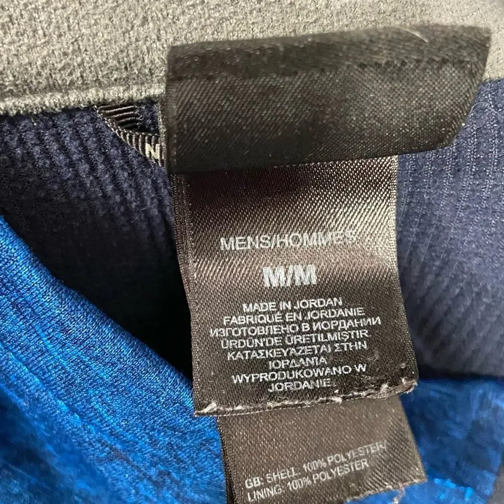 The North Face Blue Full Zip Cold Weather Sweatshirt